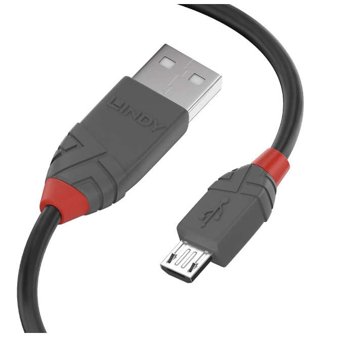 LEAD USB A PLUG TO MICRO B PLUG 3m 36734