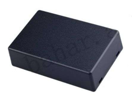 PLASTIC ENCLOSURE ABS BLACK 71x46x19 BMD60016-A2