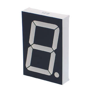 7-SEGMENT LED DISPLAY CA RED 30.48mm BS-AB25RD