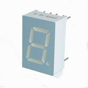 DUAL 7-SEGMENT LED DISPLAY CC RED 7.9mcd 12.7 DUR12C