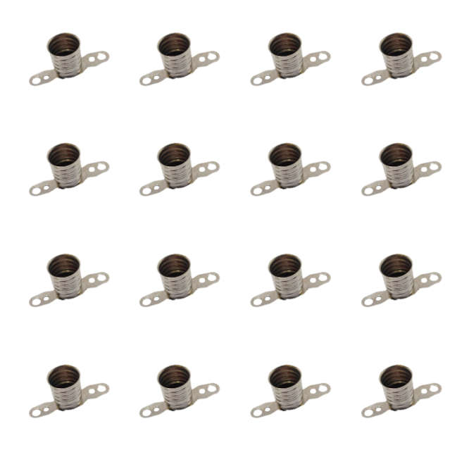 LAMP HOLDER 5A E10 SCR SOLDER TAGS - 2K/BAG E10