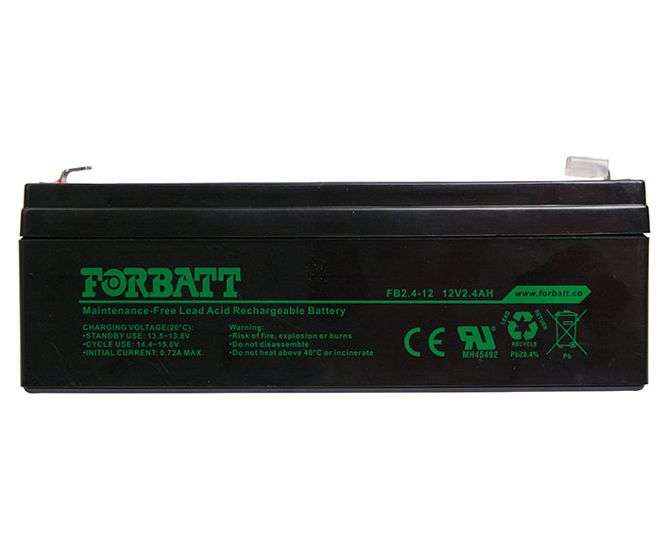 BATTERY SLA/AGM 12V 2.4AH 178x35x61 FB2.4-12