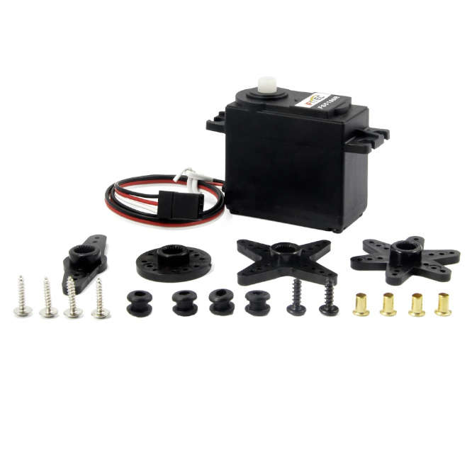 MOTOR SERVO 180-DEG ROTATION, 6V FS5103B-180DEG
