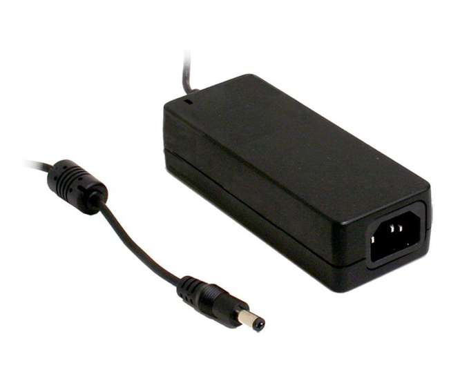 POWER SUPPLY D/T I=220 O=24V 2.5A 2.1mm NO CORD GST60A24-P1J