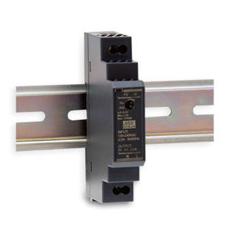 PSU D/R SLIM I=220VAC O=24VDC 0A63  HDR-15-24