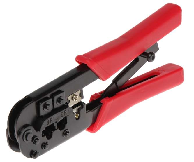 CRIMPER FOR MODULAR/TEL RJ11, RJ12, RJ45 HT-568R