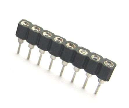 SOCKET SIL STRIP 8W 2.54mm TULIP ILMS-8-1