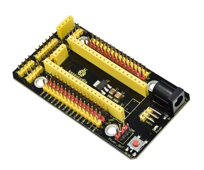 RASPBERRY PICO IO SHIELD / BREAKOUT BOARD KS3017