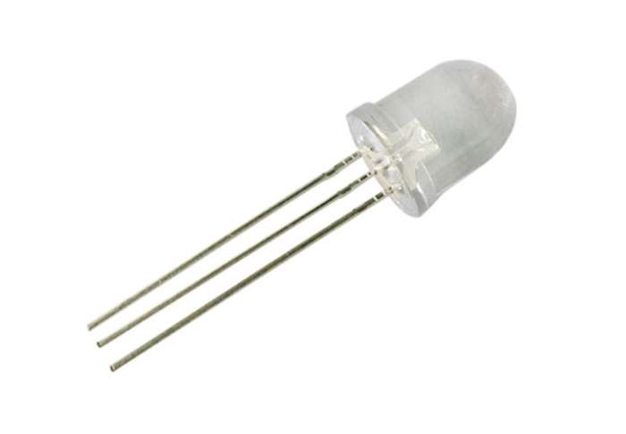 BI-COLOUR LED 8mm DIFFUSED GR/RD CC LUGR81M *D*
