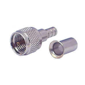 UHF-PLUG(MINI) PL259M CRIMP & SOLDER 5mm M55301L