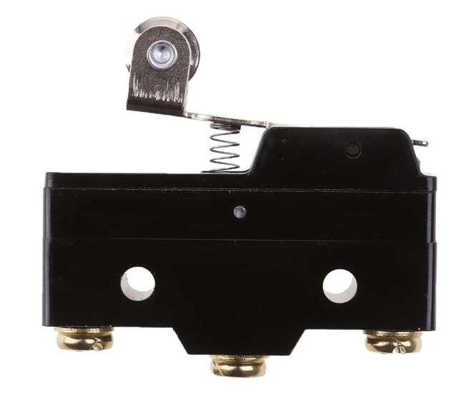 TRAVEL LIMIT MICRO SWITCH SPDT 15A SHORT ROLLER LEVER MS-LXW5-11G2