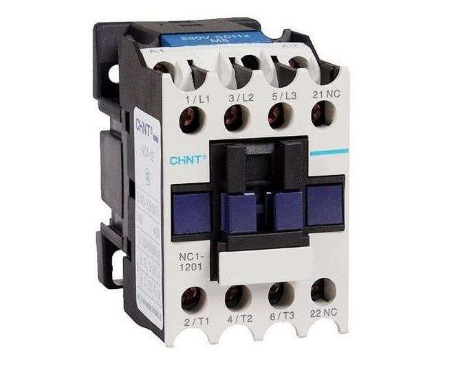 CONTACTOR 12A 240V- 1NC 5.5KW NC1-1201-M