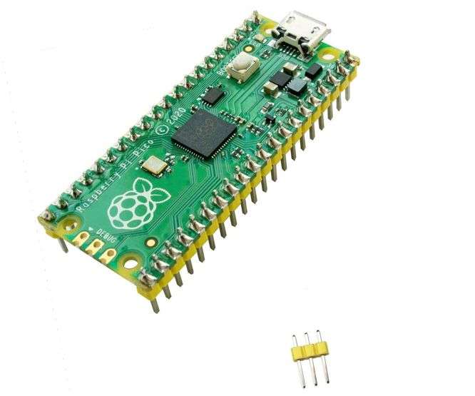 RASPBERRY PI PICO SBC W/REAR PIN HEADER SMP0096