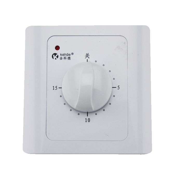 220VAC MECHANICAL DIAL TIMER 0-15MINUTE 10(2)AMP MAX  180474
