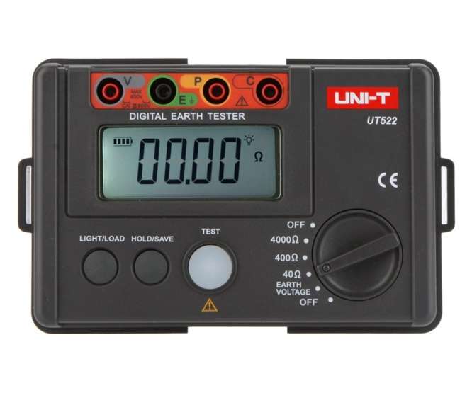 DIGITAL EARTH RESISTANCE TESTER 400V 50/60Hz UT522