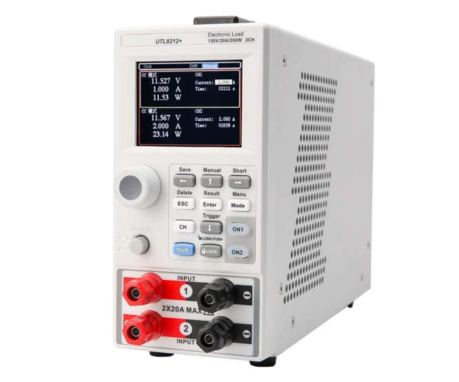 DC ELECTRONIC LOAD 2CH 150V 20A 400W 5KHz 12BIT UTL8212+