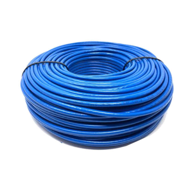 CAT5e UTP 8C ETHERNET STRANDED CABLE UNSCREENED BLUE - 500m/REEL UTP5EFB