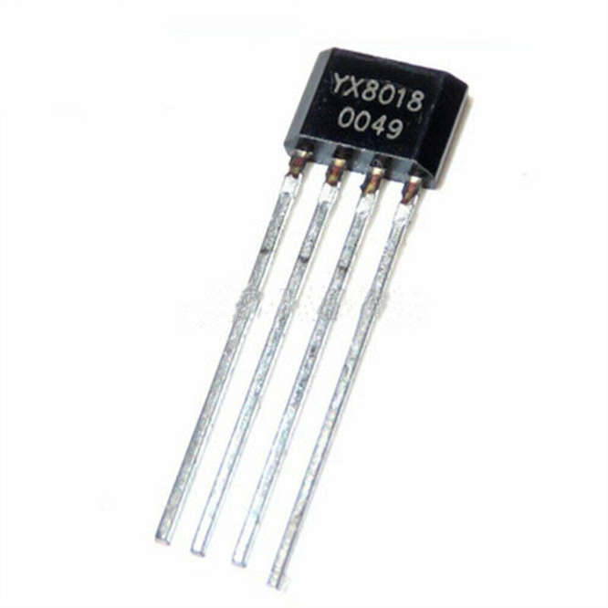 SOLAR CELL DC-DC CONVERTER / LED DRIVER TO92-4 1.25V-4V 30mA YX8018