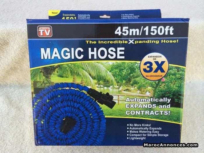 Retractable Garden Magic Hose pipe - Blue