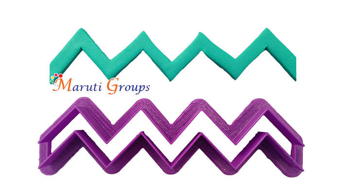 Chevron cookie cutter