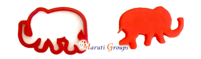 Elephant cookie cutter