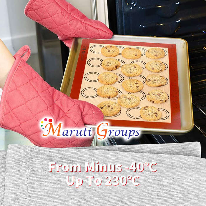 Silicone Baking Mats, Non Stick Macaroon Baking Mat, Perfect Silicone Liner for Making Macarons, Pas