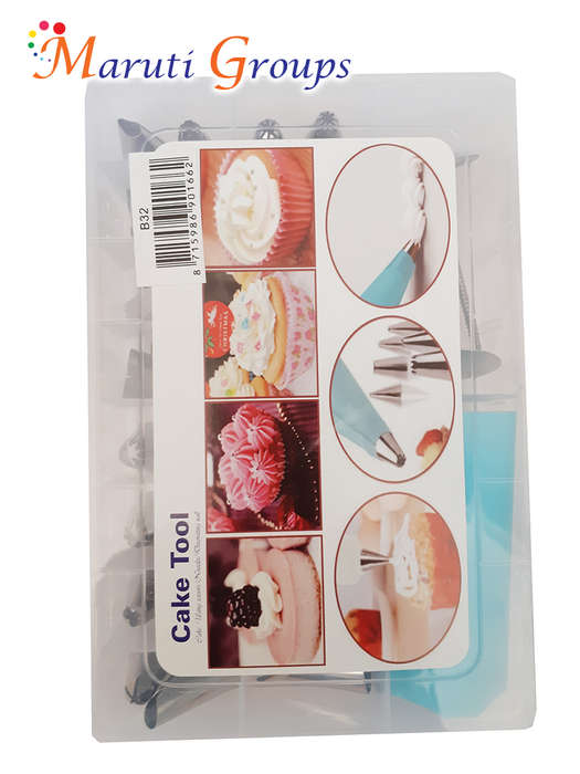 144pc Stainless steel Nozzle Set