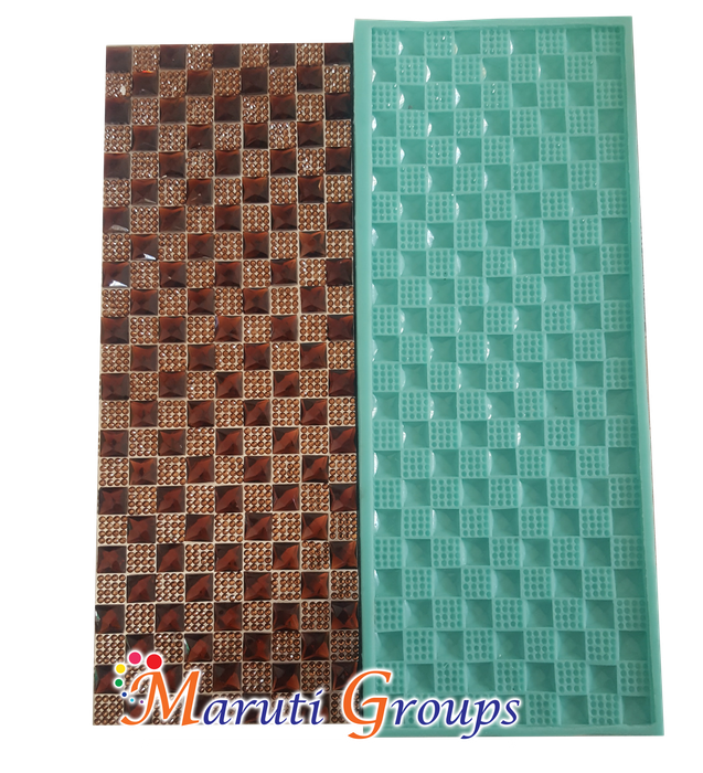 Pearl Square Beads Silicone Mould