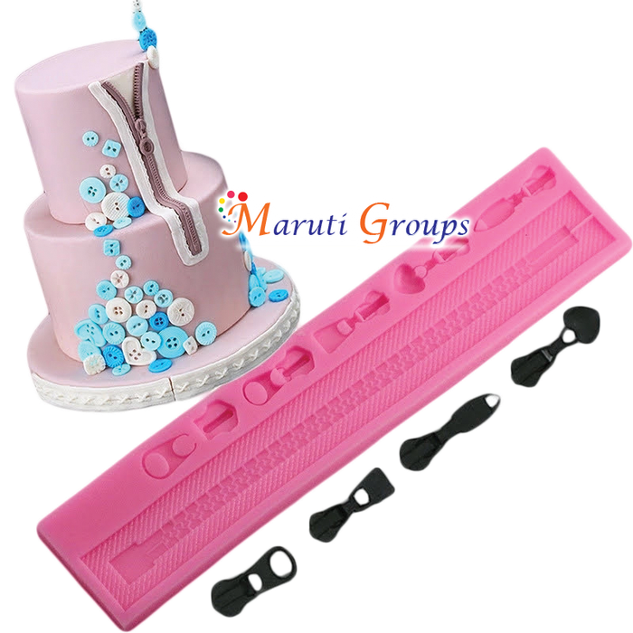 Zip Chain Silicone Mould