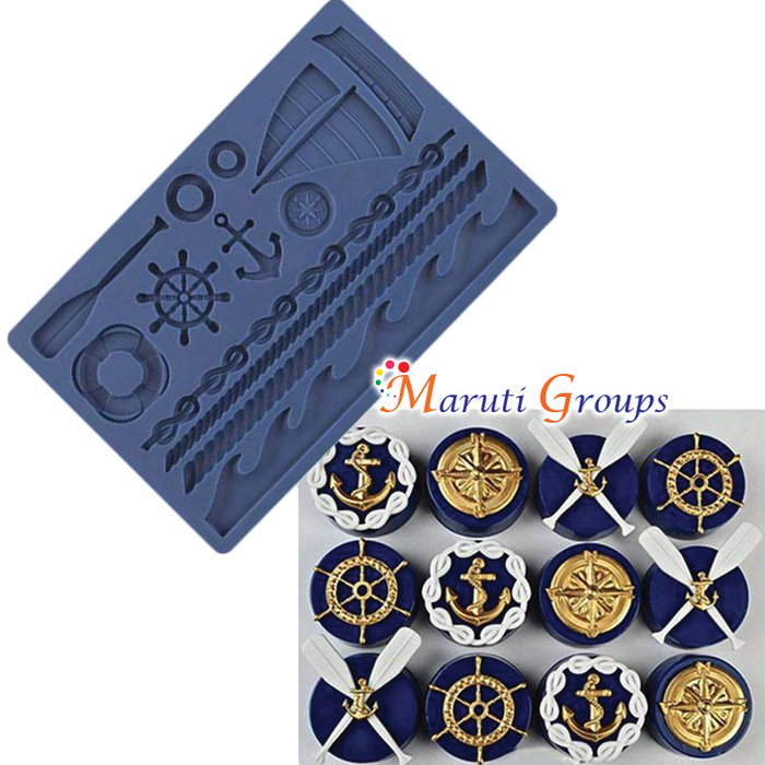 Nautical Silicone Mould