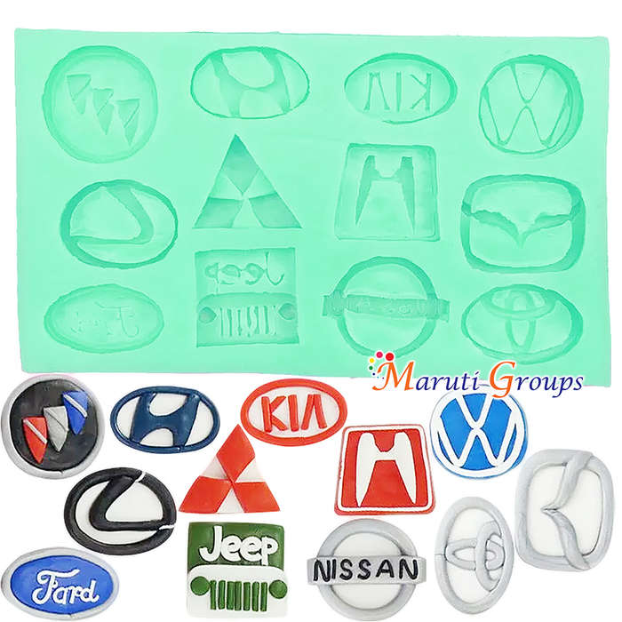 Cars logo Silicone Mould