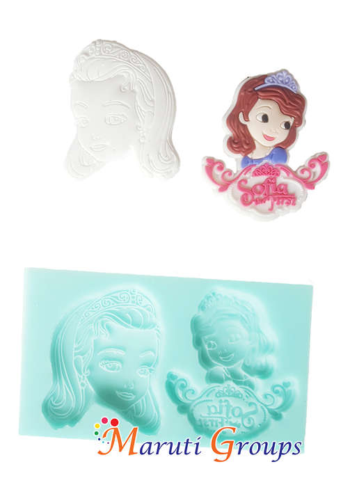 Sofia The First Silicone Mould