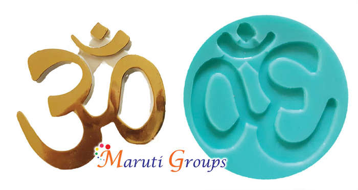 Hindu Aum Silicone Mould - Small  - Happy Diwali Silicone Mould - Diwali / Deepavali