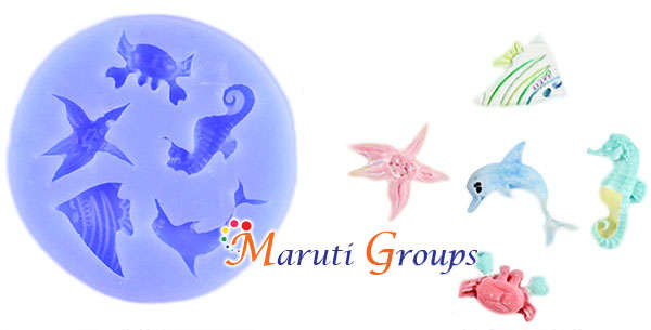 Sea Creatures/ Marine Animals Silicone Mould