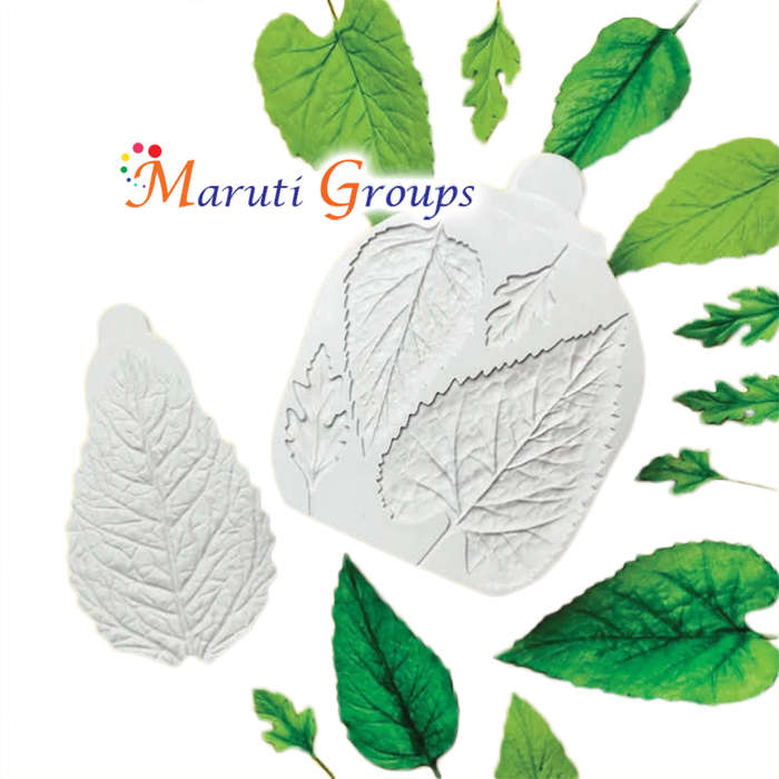 Flower Pro Sunflower / Daisy Leaves Silicone Mould and Veiner