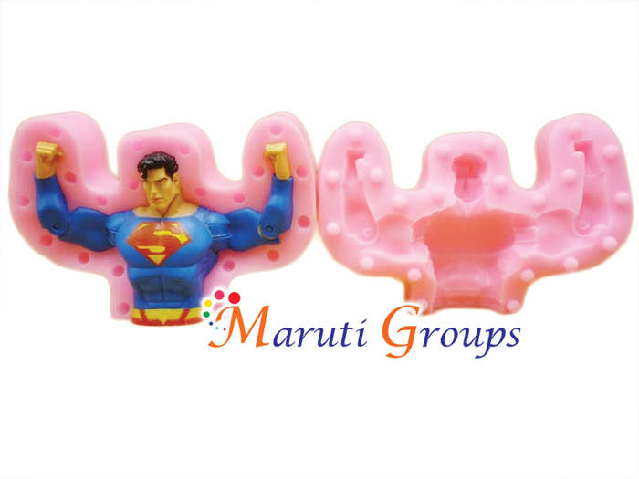 3D Superman Justice League Silicone Mould