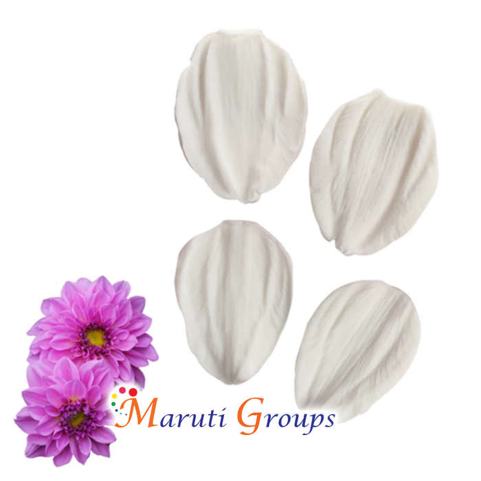 Dahlia Petals Flower Silicone Mould