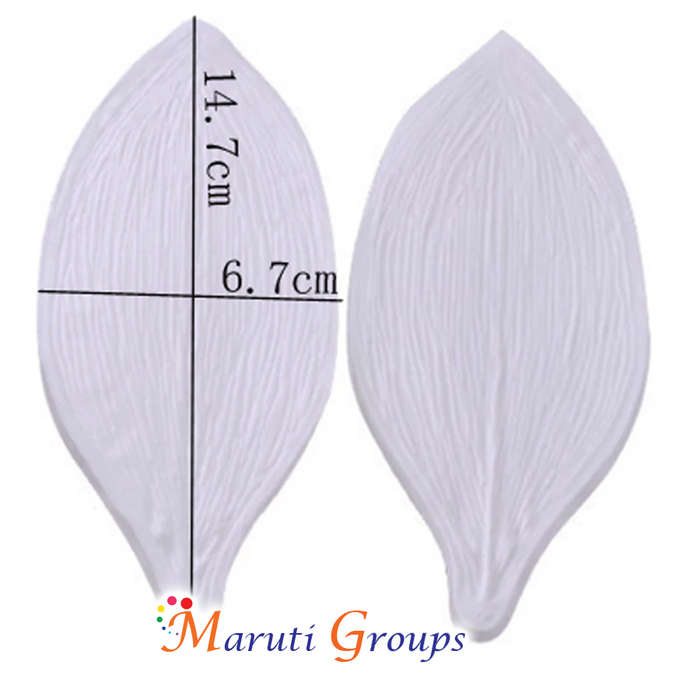 Lotus Flower Leaves Veiner Silicone Mould