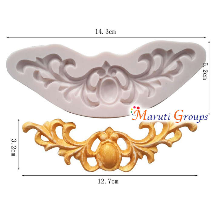 Scroll Silicone Mould