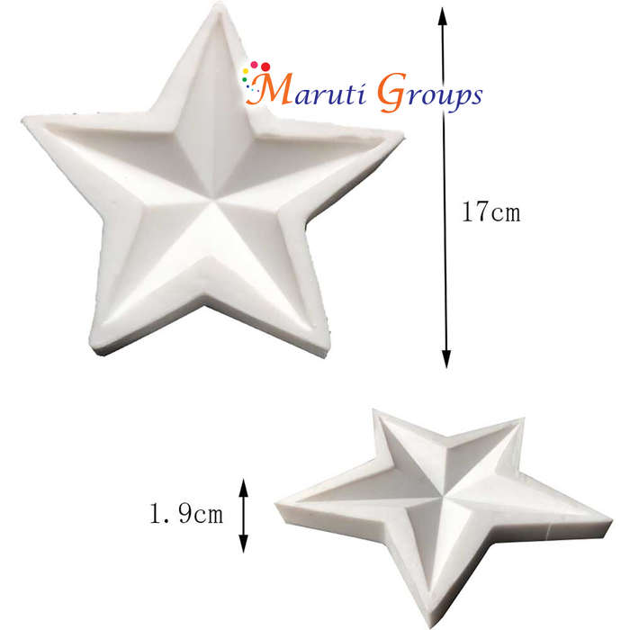 Big Stars Silicone Mould