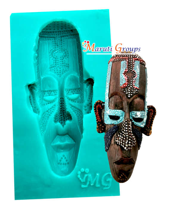 Traditional African Face Mask Silicone Mould