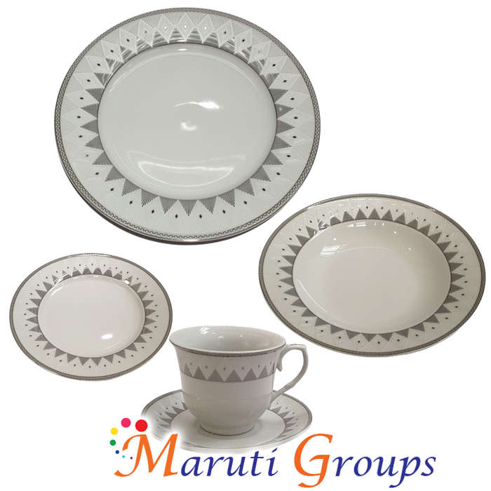 47 PIECE DINNER SET - 15kg