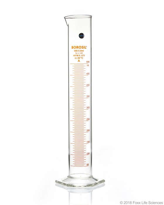 Measuring Cylinders Glass 500ml