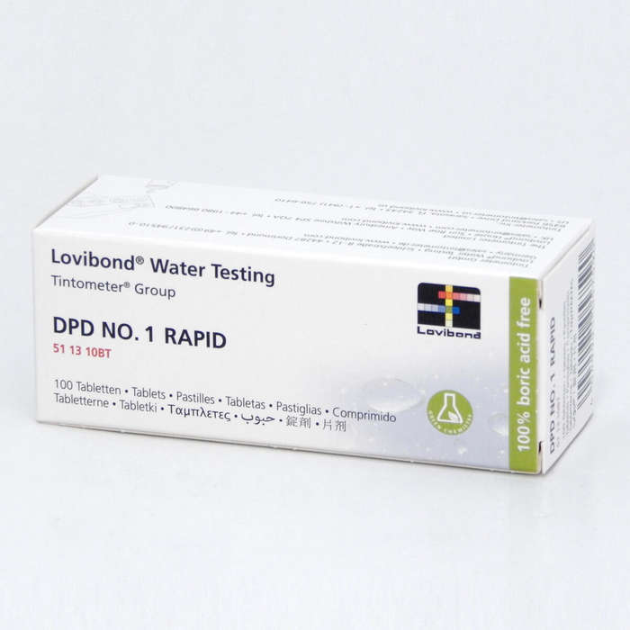 Lovibond DPD No.1 Rapid Tablets 100/Pack