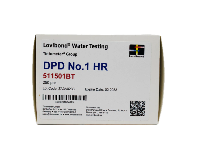 Lovibond DPD 1 HR Tablets 250/Pack