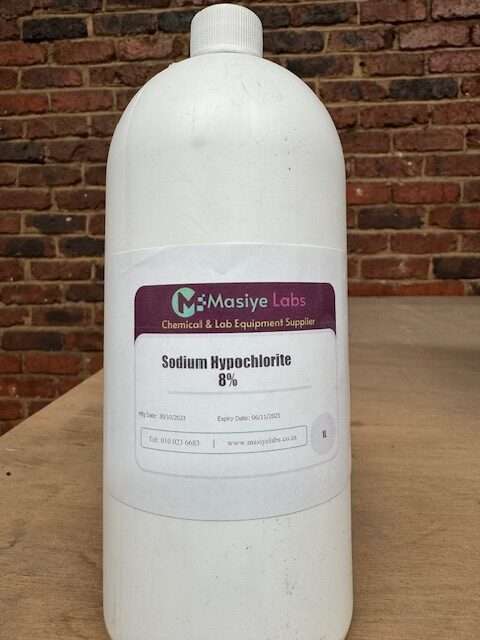Sodium Hypochlorite 8%, 1L