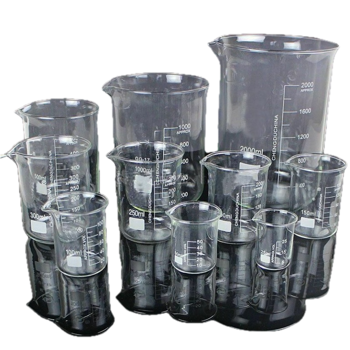 Glass Beakers Tall Form