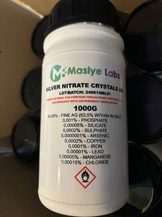 Silver Nitrate 99.9% AR 25kg