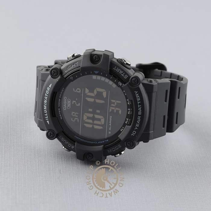 Casio Watch Illuminator World Time Multifunction (ae-1500wh-8bvef) Men's Watch