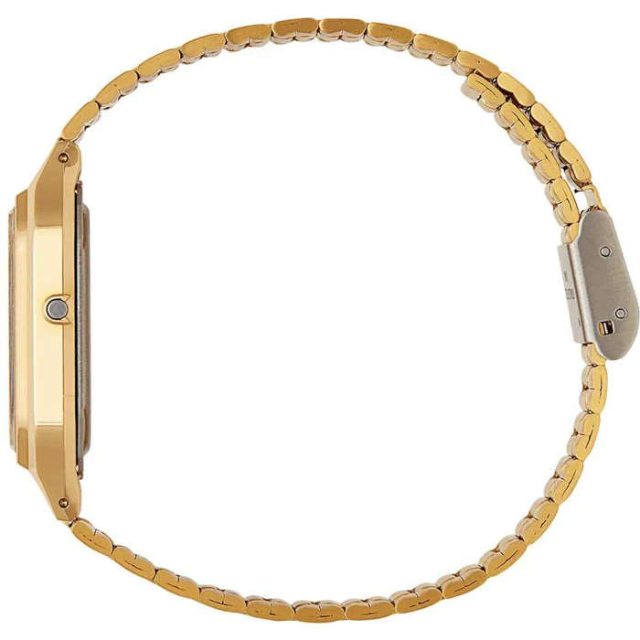 Casio Vintage Edgy World Time Gold Color Unisex Watch (AQ-230GA-5AMQYES) - 39 mm